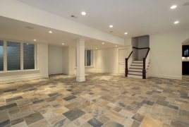 Slate Floor with Stone Enhancing Sealer Slate Floor with Stone Enhancing Sealer