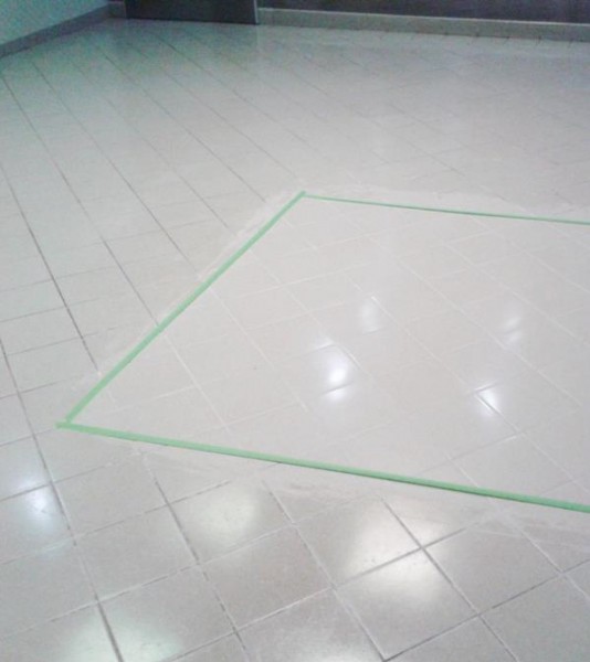 Grout Cleaning Office Bldg